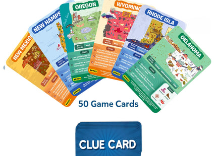 Skillmatics Guess in 10 – States of America, Geography Game, Gift for Kids