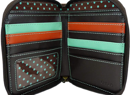 Chala Fox Zip-Around Wallet/Wristlet, Gift for Fox Lovers