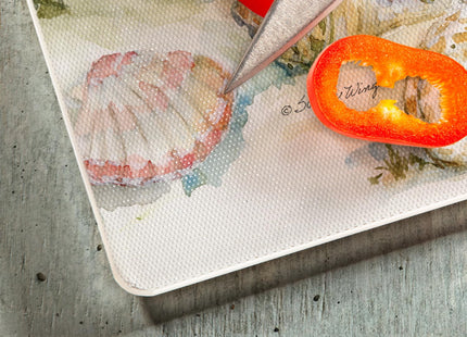 CounterArt Coastal Sanctuary 3mm Tempered Glass Cutting Board