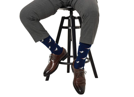 AUSCUFFLINKS Seagull Socks | Bird Gift for Him or Her | Happy Quirky Novelty Present for Dad or Mum