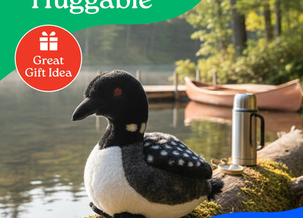 The Petting Zoo Loon Stuffed Animal Plushie, Kids Gifts, 12 in