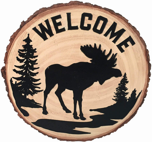 Spoontiques - Garden Décor - Moose Stepping Stone - Decorative Stone for Garden