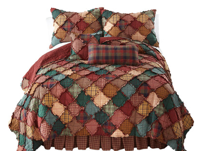 Donna Sharp Cotton Twin Quilt - Campfire, 70" x 92"