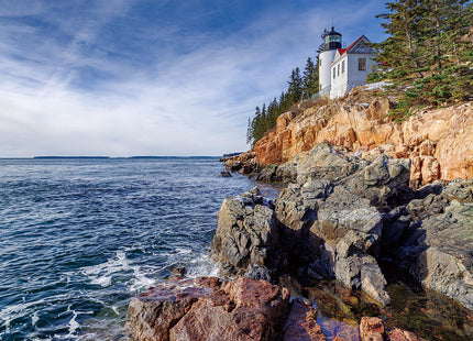 BEDUKE Jigsaw Puzzles for Adults 1000 Pieces Acadia National Park 1000 Piece Puzzle Age 14+ Thick Sturdy Cardboard Precise Interlocking Family Game