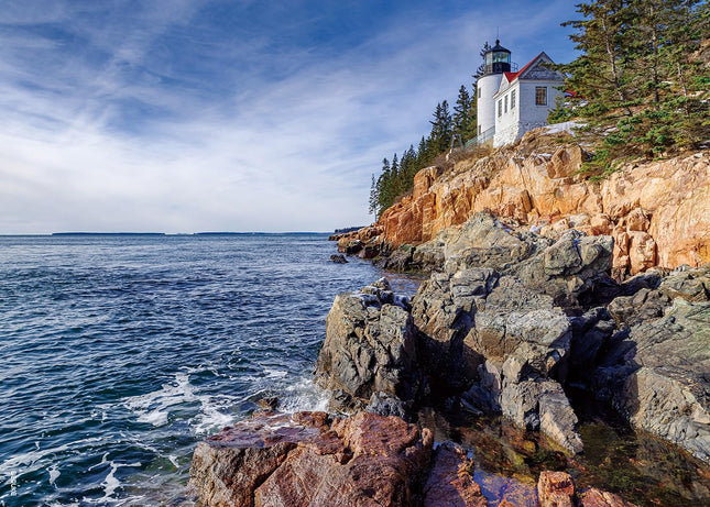 BEDUKE Jigsaw Puzzles for Adults 1000 Pieces Acadia National Park 1000 Piece Puzzle Age 14+ Thick Sturdy Cardboard Precise Interlocking Family Game