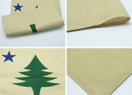 PTEROSAUR Maine State 1901-1909 Garden Flag, Original Maine Small Flag