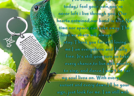 MAOFAED Hummingbird Memorial Gift - Spirit of Loved One