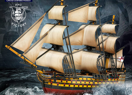 CubicFun 3D Puzzles Large HMS Victory Vessel Ship Sailboat Model Kits for Adults and Teens Toys, 189 Pieces, T4019h