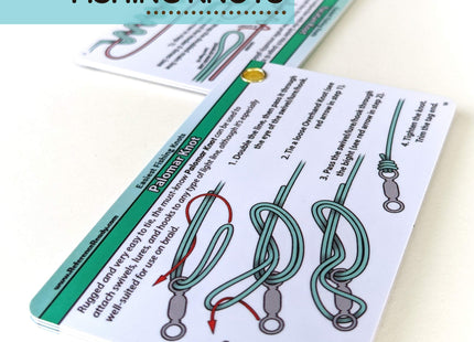 ReferenceReady Easiest Fishing Knots Pocket Guide for Beginners