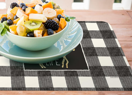 CounterArt Lodge Life Reversible Easy Care Placemat 4 Pack