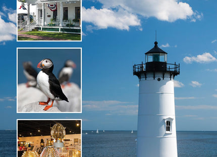 Lighthouses and Coastal Attractions of Northern New England: New Hampshire, Maine, and Vermont
