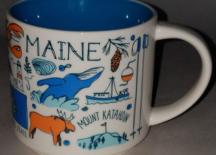 Starbucks Maine Coffee Mug Been There Series Across the Globe Collection
