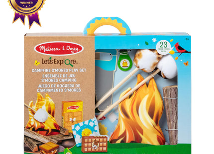 Melissa & Doug Let's Explore Campfire S'mores Play Set
