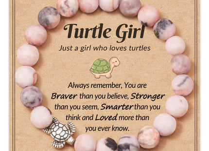 ASKRAIN Turtle Gifts, Sea Turtle Gifts for Women, Sea Turtles Jewelry Bracelet Gifts for Turtle Lovers