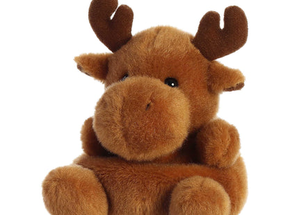 Aurora Palm Pals 4.5" Cinnamon Moose Adorable Plush