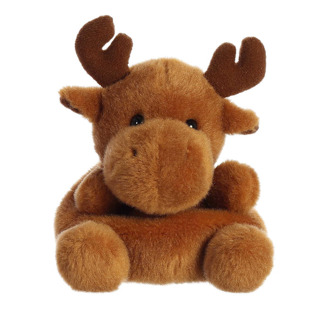 Aurora Palm Pals 4.5" Cinnamon Moose Adorable Plush