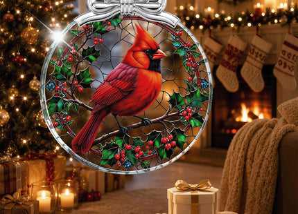 Cardinal Christmas Ornament 2026 Glass Memorial Gifts