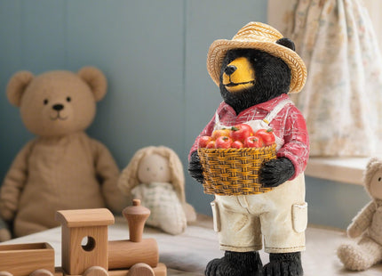 Etlemonde Black Bear Statue Home Decor