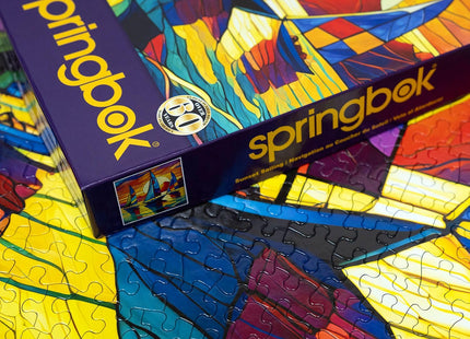 Springbok Sunset Sailing 500 Piece Sailboat Jigsaw Puzzle for Adults