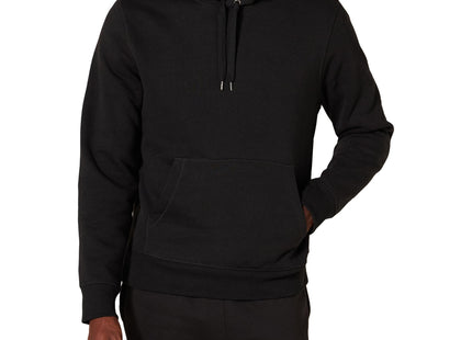 Amazon Essentials Men's Pullover Sweatshirt Hoodie, Big & Tall Options Available, Black Heather, X-Large
