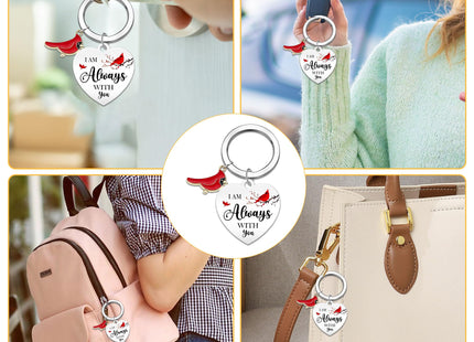 EoBeCy Cardinal Memorial Keychain