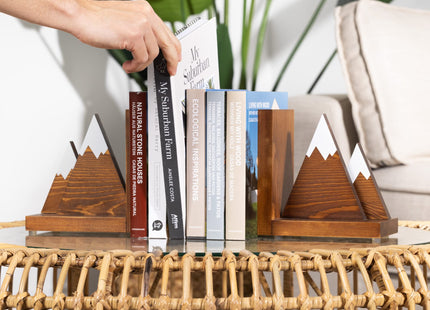 Waratah Designs Mountain Bookends - Woodland Nursery Decor