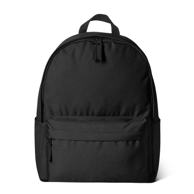 Amazon Basics Backpack for School, Travel, Study with Padded Adjustable Shoulder Straps, Spacious Compartment, Water Bottle Pockets, Durable Classic Design, Black