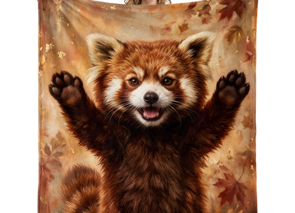 Aimego Raccoon Throw Blanket Raccoon Gifts for Boys Girls 50"x60"