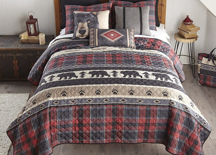 Donna Sharp Canoe Trip Bedding Set, King, 110" x 96"