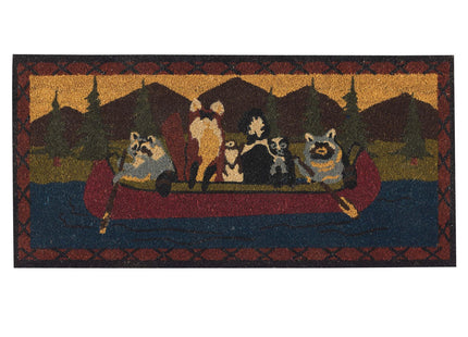 Park Designs Animal Canoe Doormat, Humorous