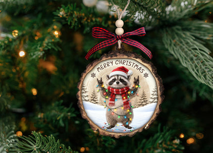 Raccoon Ornament - Raccoon Gifts for Women, Men, Lovers - Animals Ornaments