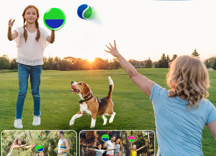 Officygnet Ball Catch Game, Kids Toss Game for Ages 3 4 5 6 7 8-12 Year Old Boy Girl, Catching Ball Set with 4 Paddles for Outdoor Toys/Yard Games/Beach Toys/Pool Toys for Kids Easter Birthday Gifts