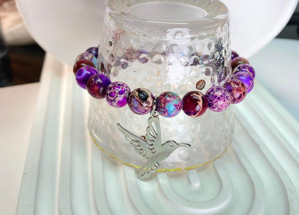 SODLYUE Hummingbird Bracelet for Women - Hummingbird Jewelry Gift