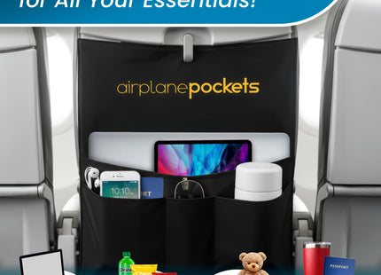 Airplane Pockets - Accessories Plane Travel Essentials, Travel Organizer
