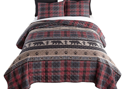 Donna Sharp Canoe Trip Bedding Set, King, 110" x 96"