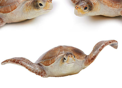 Gemini&Genius Sea Turtle Toys Sea Animal Action Figure Sea Turtle Figurine