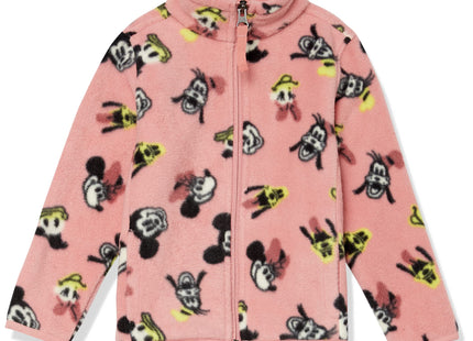 Amazon Essentials Disney | Marvel | Star Wars | Princess Girls' Polar Fleece Full-Zip Mock Jackets, Minnie and Friends, XX-Large
