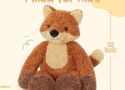 MorisMos Fox Stuffed Animal, 18" Soft Fox Plush Toy with Long Floppy Arms
