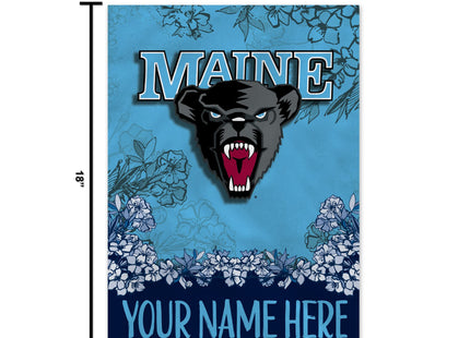 Rico Industries NCAA Maine Black Bears Personalized Garden Flag