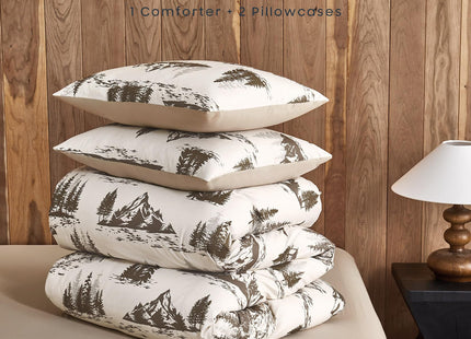 Wake In Cloud Rustic Comforter Set