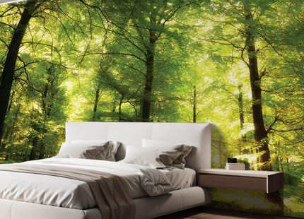 wall26 - Crowded Forest Mural - Wall Mural, Removable Sticker, Home Decor - 66x96 inches