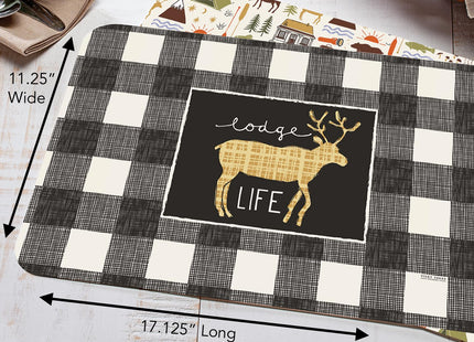 CounterArt Lodge Life Reversible Easy Care Placemat 4 Pack