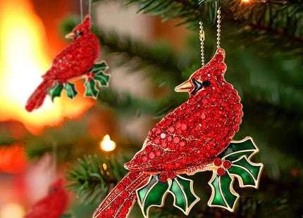 Cardinal Christmas Ornaments Gifts for Women Red Cardinal Ornament Christmas Decorations Hanging Xmas Tree Clearance Keepasake