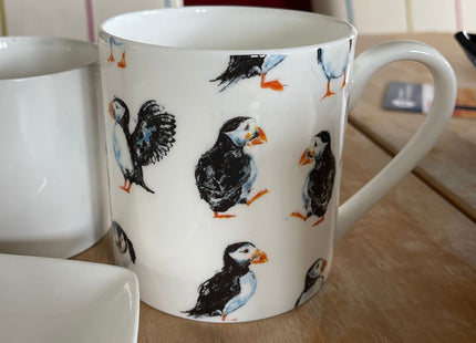 Dreamair 1 Pint Fine Bone China Mug Puffin