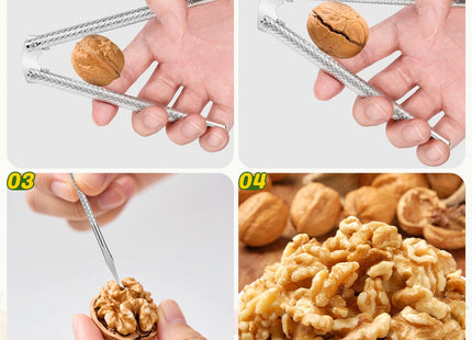 18pcs Nut Crackers for All Nuts, Nut Cracker Tool for Walnuts and Crab Leg