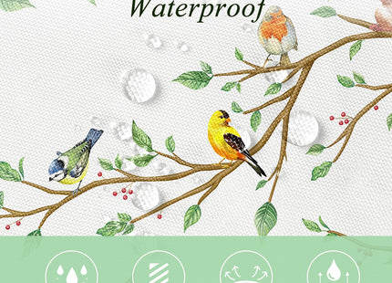 Arquiel Bird Branch Squirrel Polyester Shower Curtain, Squirrel, 72×72 in