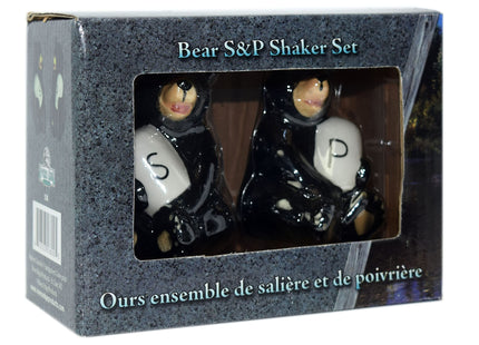 Rivers Edge Grizzly Bear Salt & Pepper Set