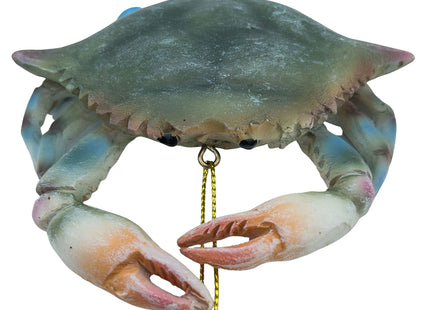 Blue Crab Ocean Coastal Beach Christmas Tree Hanging Nautical Ornaments