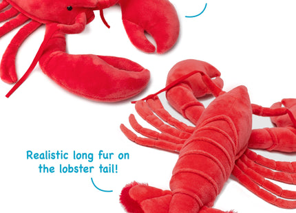 TigerHart Lenora The Lobster - 13 Inch Stuffed Animal Plush