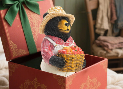 Etlemonde Black Bear Statue Home Decor